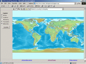 Try the classic DHTML based World Map demo